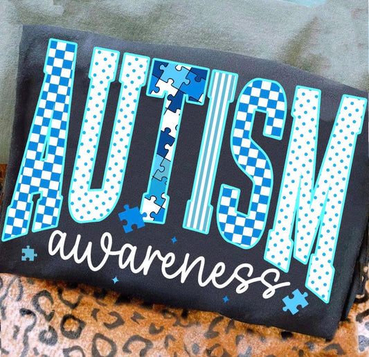 Autism Awareness DTF Graphics
