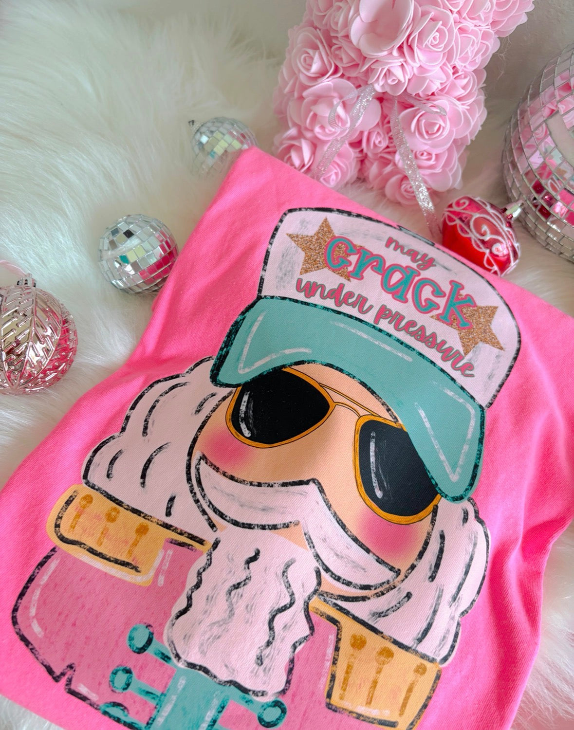 May Crack Under Pressure Nutcracker DTF Graphics