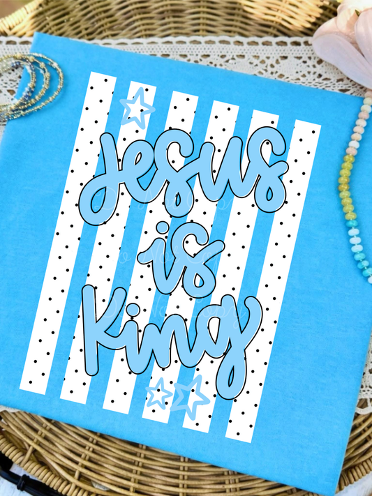 Jesus Is King DTF Graphics