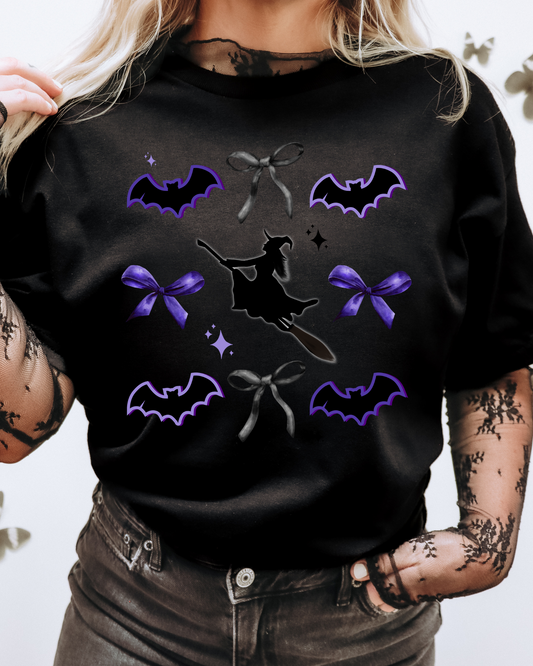 Bat Witch Coquette DTF Graphics