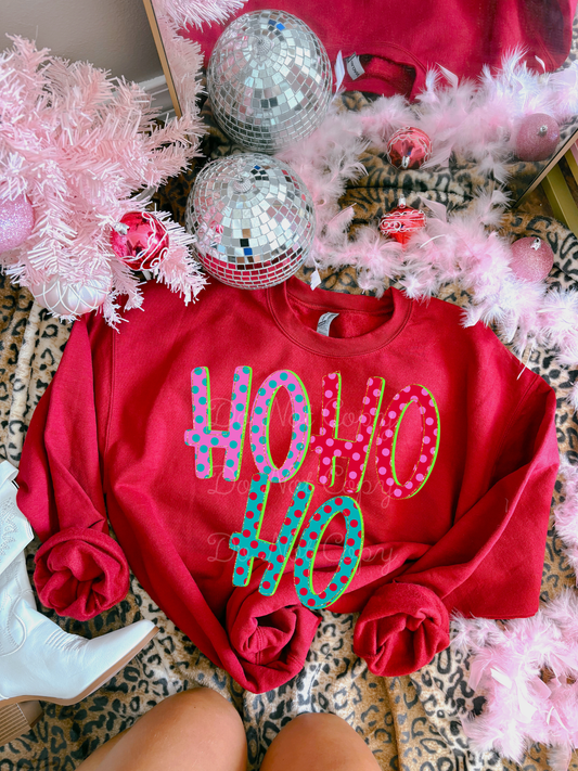 Ho Ho Ho DTF Graphics