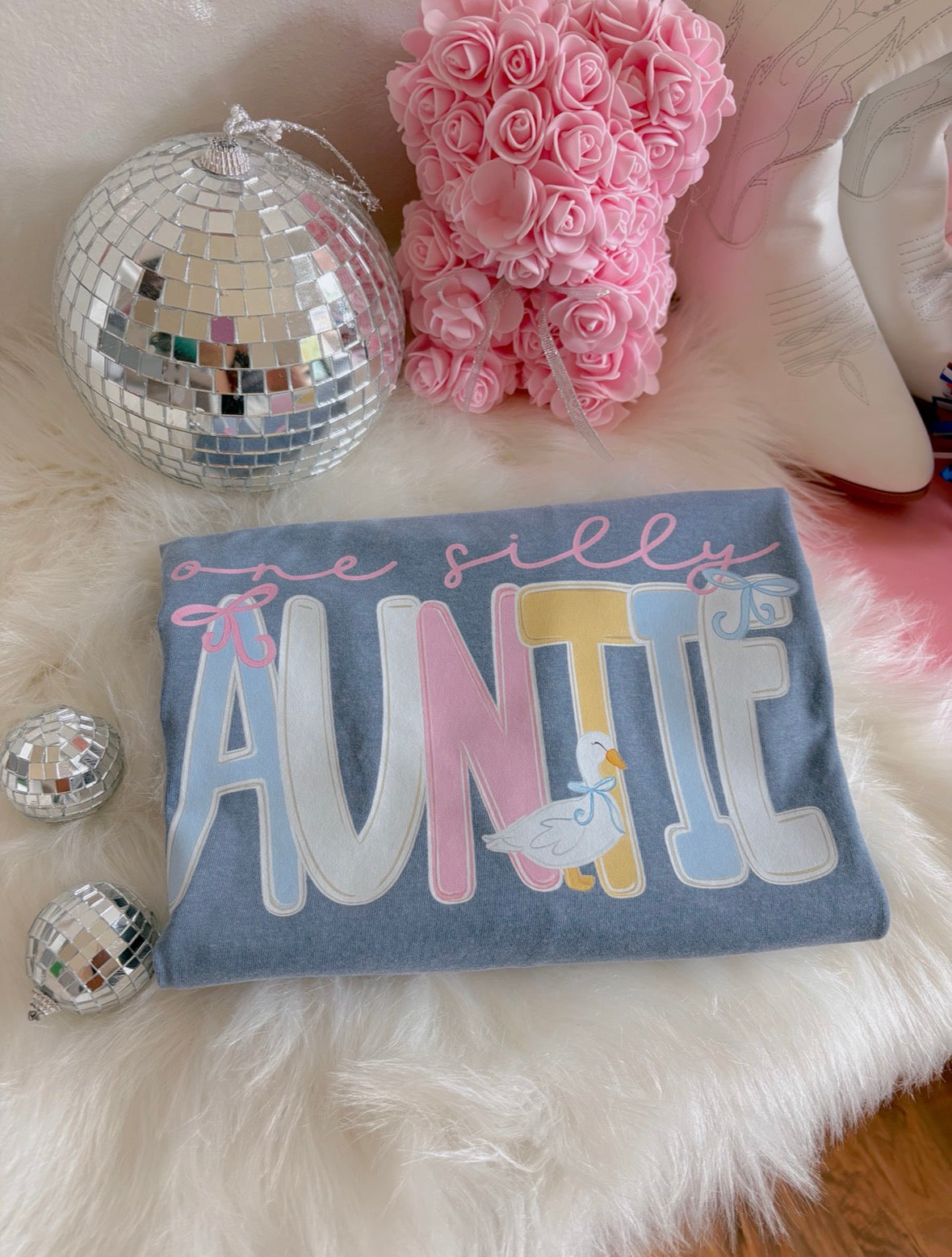One Silly Auntie DTF Graphics