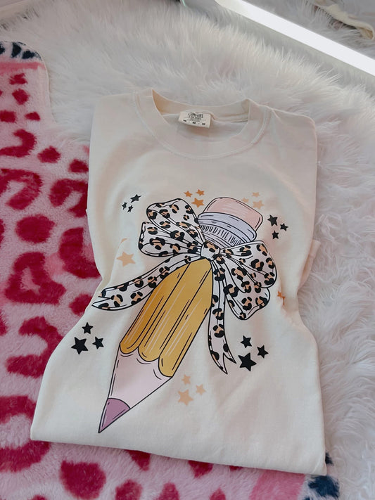 Cheetah Pencil Coquette DTF Graphics
