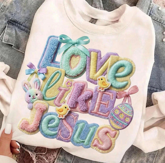 Love Like Jesus DTF Graphics