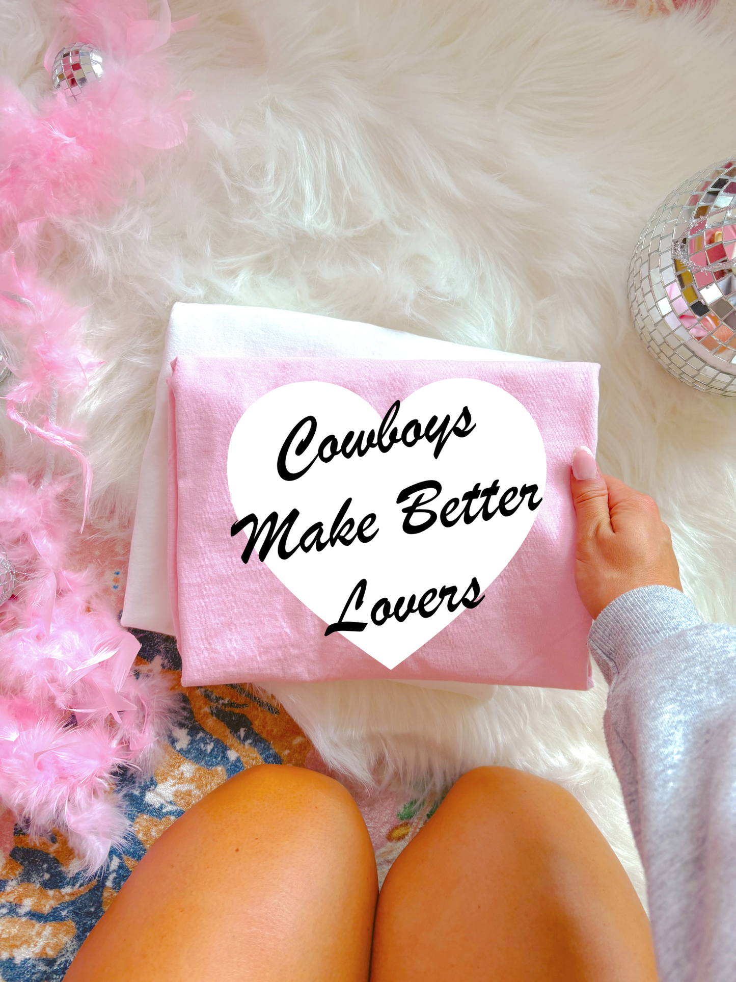 Cowboys Make Better Lovers DTF Graphics