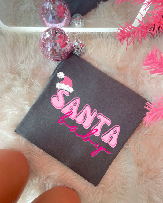 Santa Baby DTF Graphics