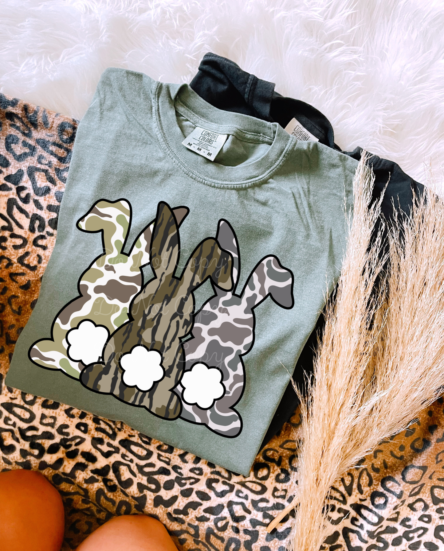 Easter Bunny Trio DTF Graphics