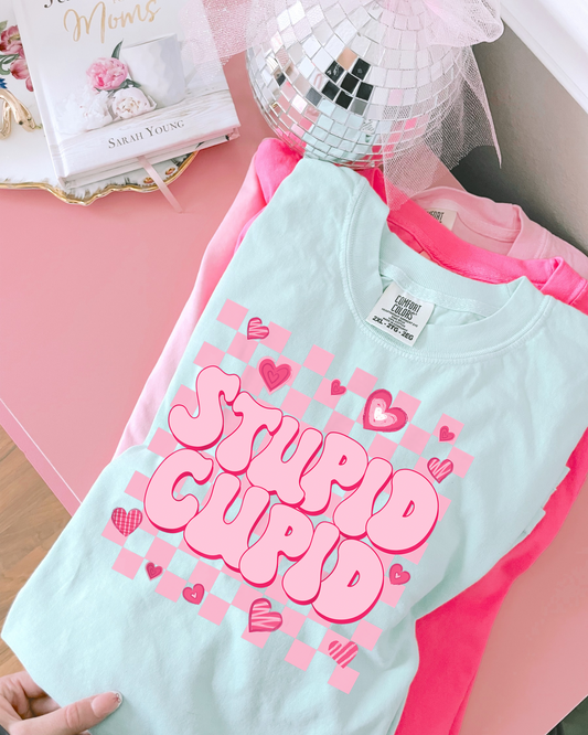 Stupid Cupid DTF Graphics