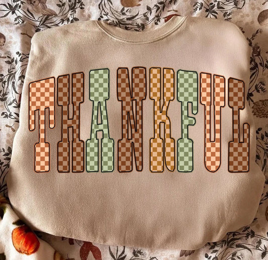 Thankful DTF Graphics