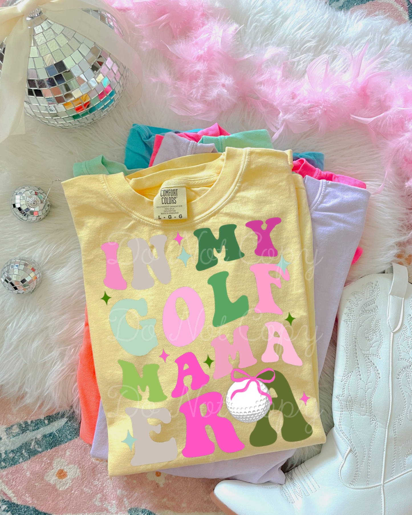 In My Golf Mama Era DTF Graphics