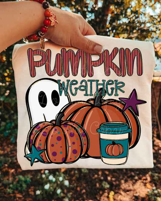 Pumpkin Weather DTF Graphic