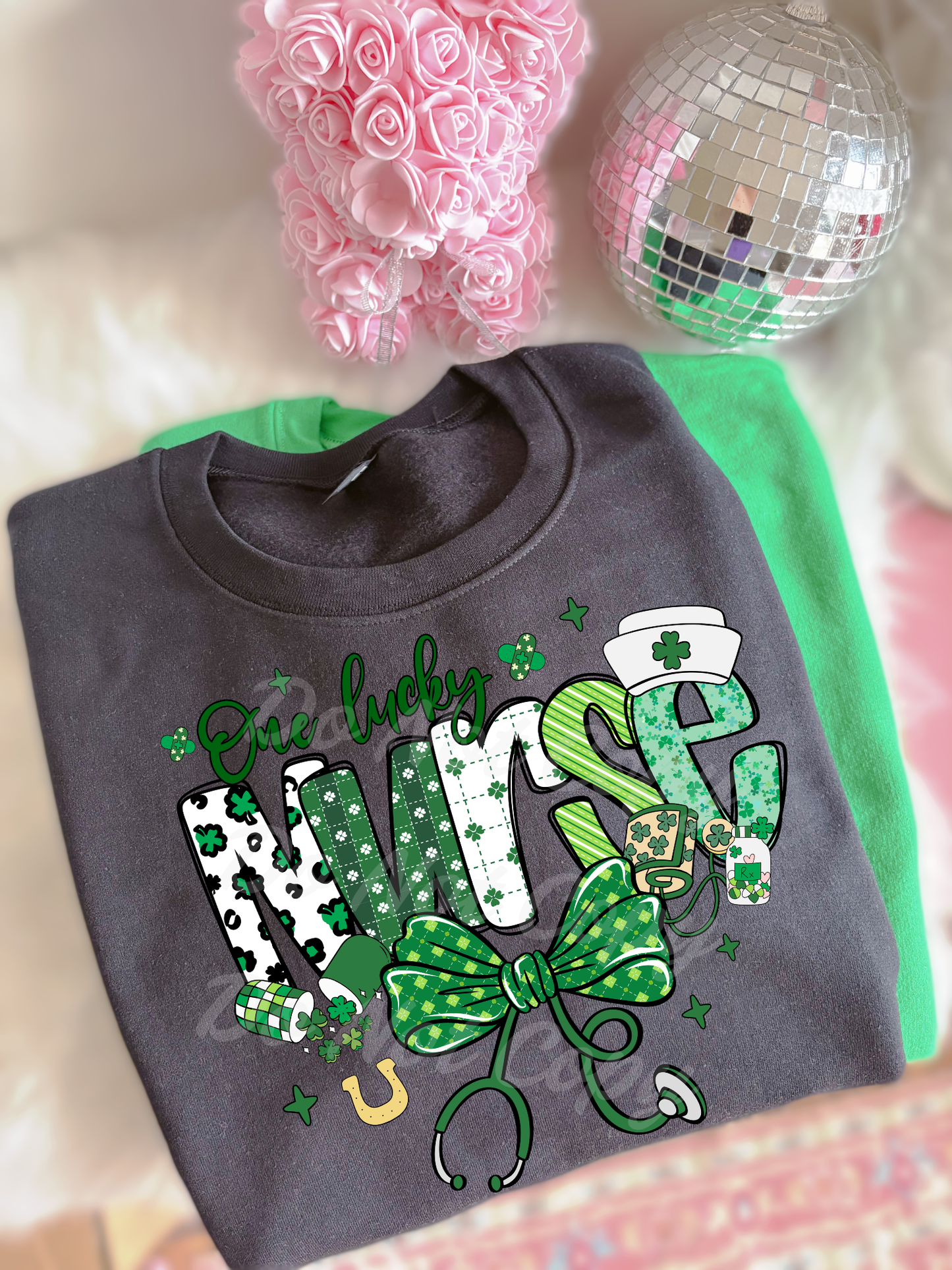 One Lucky Nurse DTF Graphics