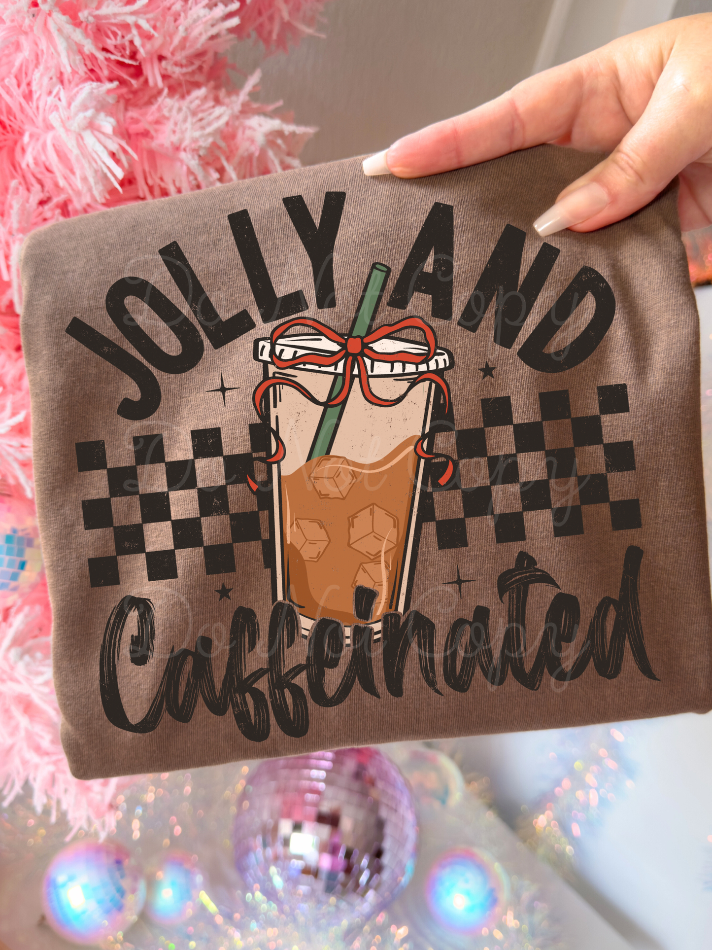 Jolly & Caffeinated DTF Graphics