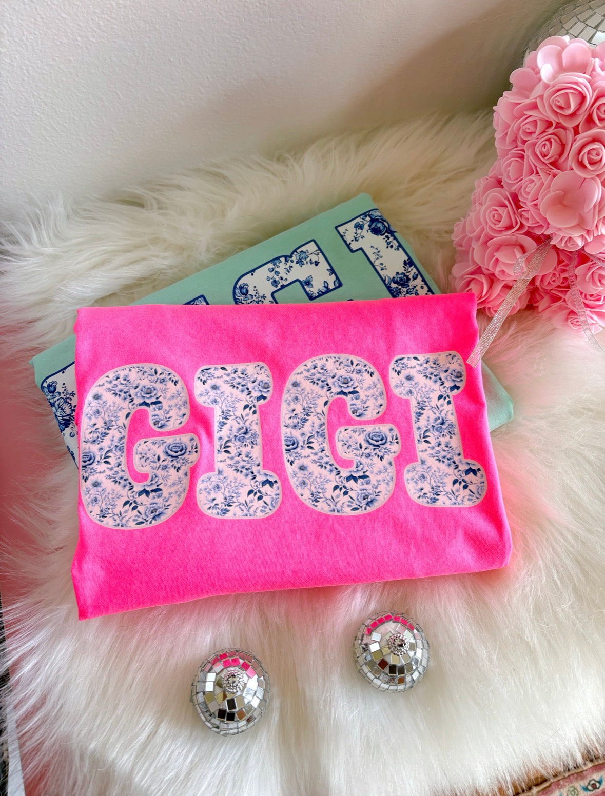 Floral Gigi DTF Graphics
