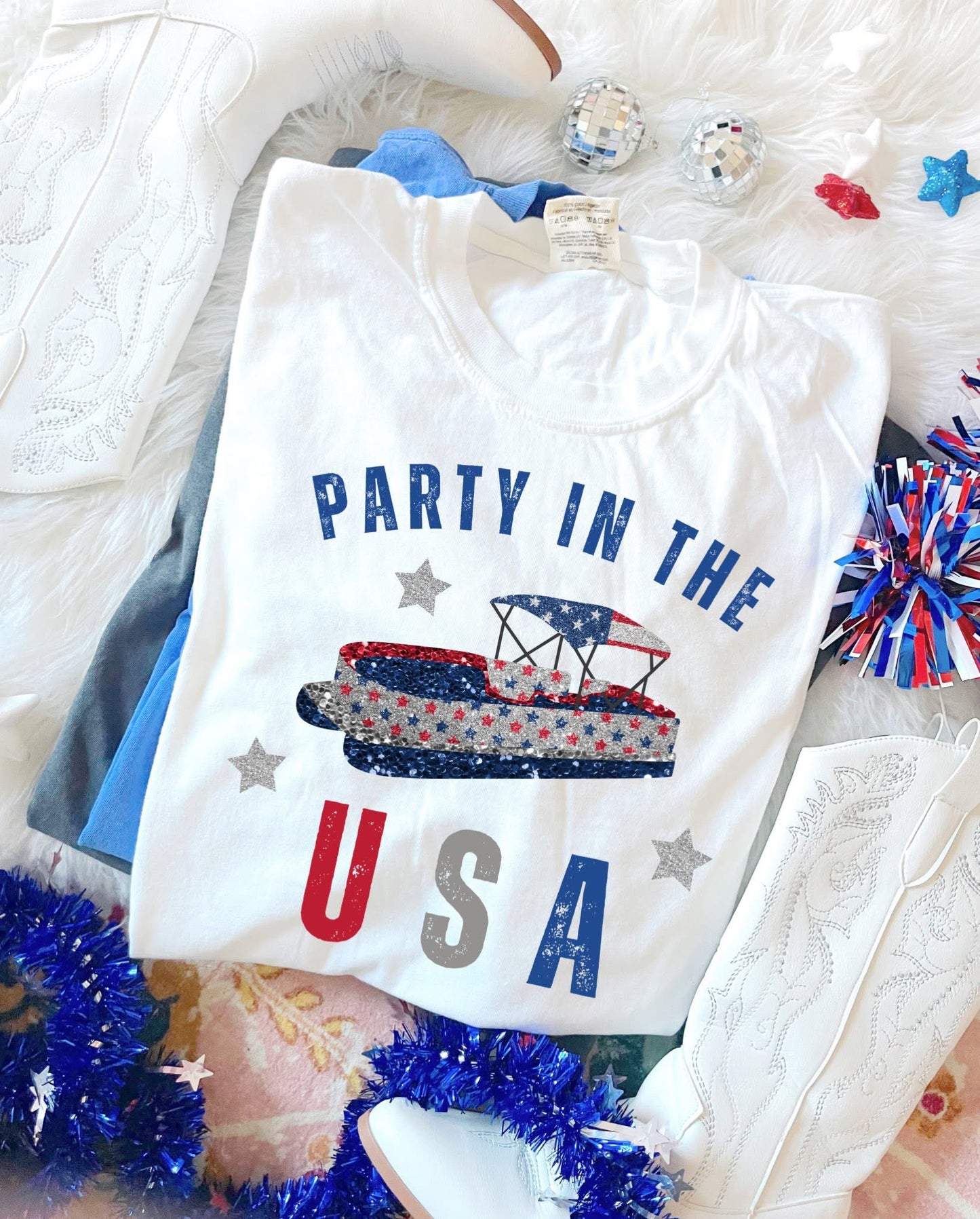 Party In The USA DTF Graphics