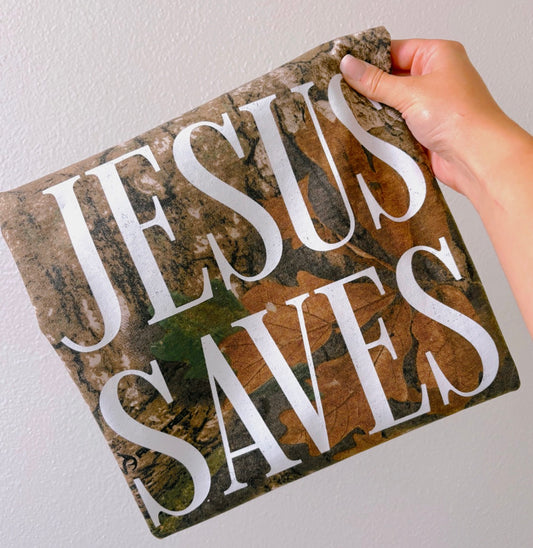 Jesus Saves DTF Graphics
