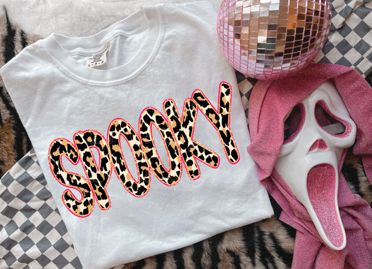 Spooky Leopard DTF Graphics