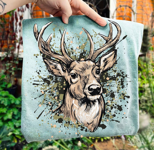 Deer DTF Graphics