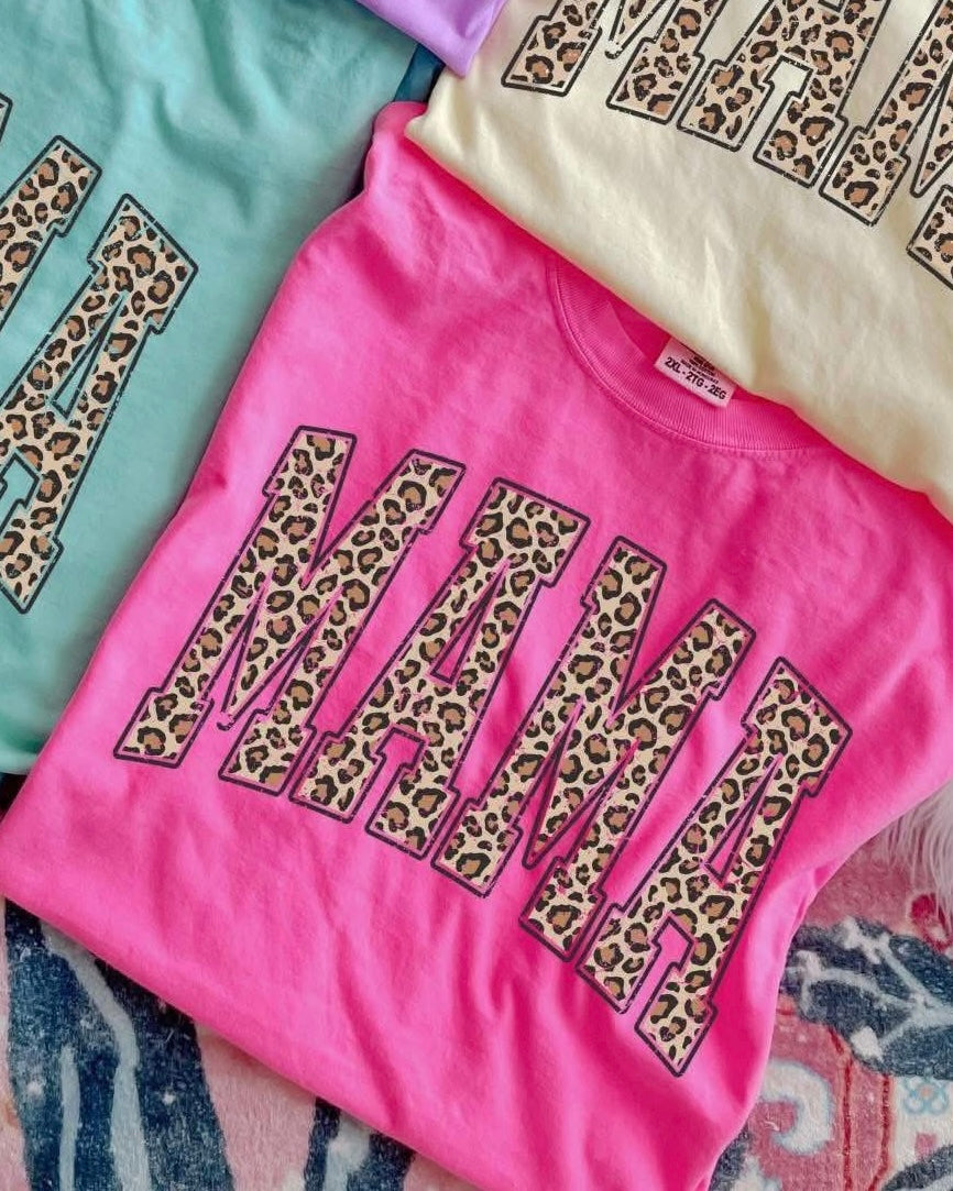 Leopard Mama DTF Graphics