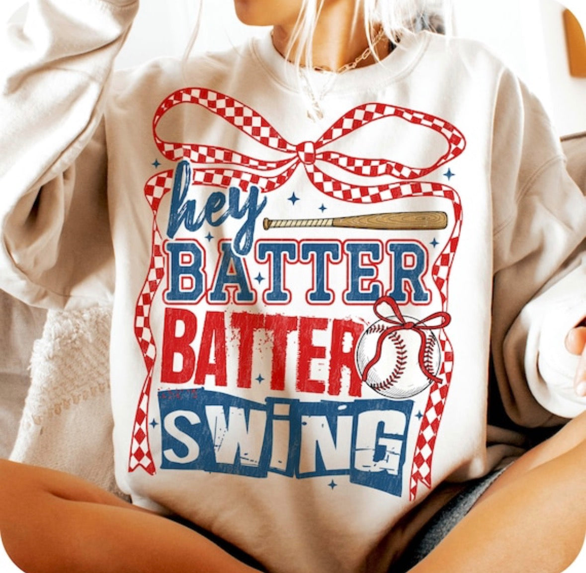 Hey Batter Batter Swing DTF Graphics