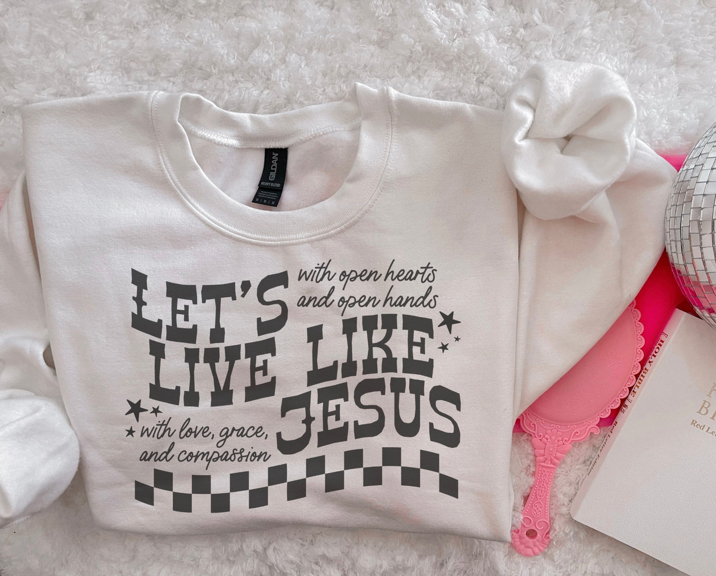 Let's Live Like Jesus Sub Graphics