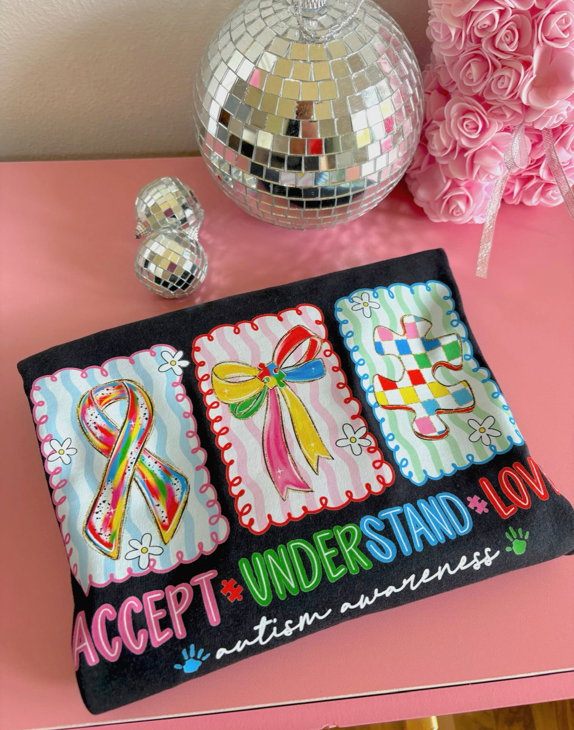 Accept Understand Love DTF Graphics