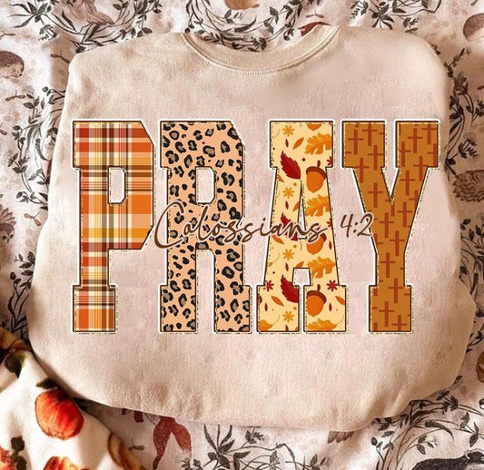 Pray DTF Graphics