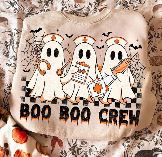 Boo Boo Crew DTF Graphics