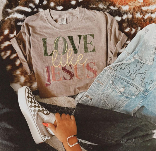 Love Like Jesus DTF Graphics
