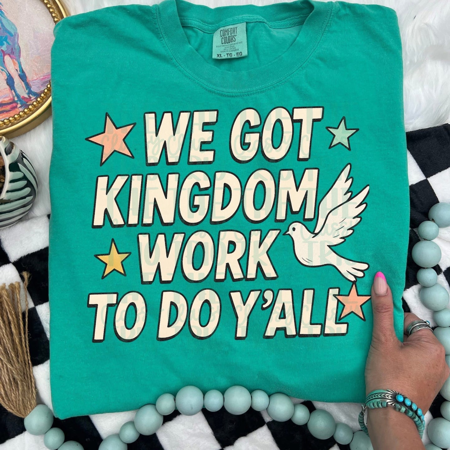 We Got Kingdom Work To Do Y’all DTF Graphics