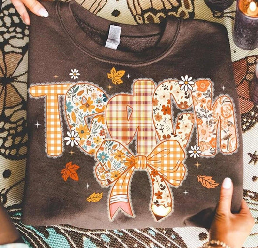 Fall Teach DTF Graphics