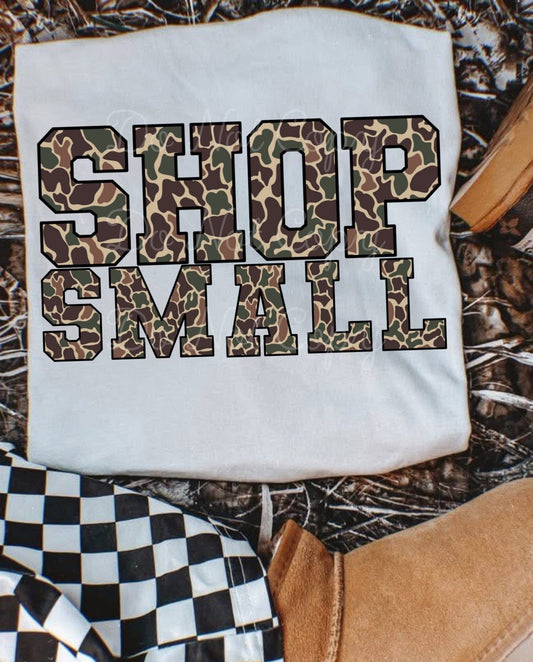 Camo Shop Small DTF Graphics