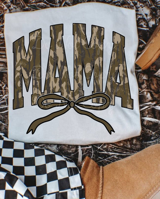 Camo Mama DTF Graphics