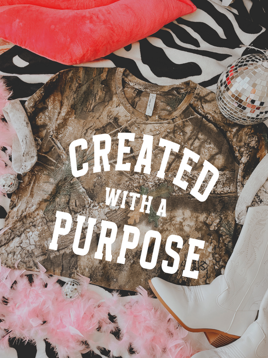 Created With A Purpose DTF Graphics