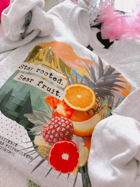 Stay Rooted Bear Fruit DTF Graphics