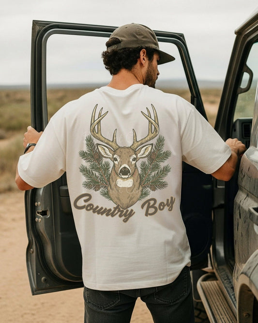 Country Boy (on back) DTF Graphics