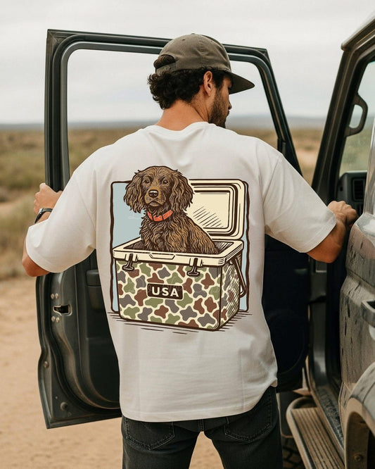 Cooler Dog (on back) DTF Graphics
