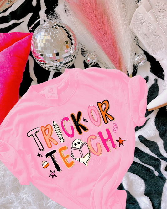 Trick Or Teach DTF Graphics