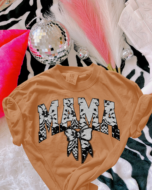 Spooky Lace Mama DTF Graphics