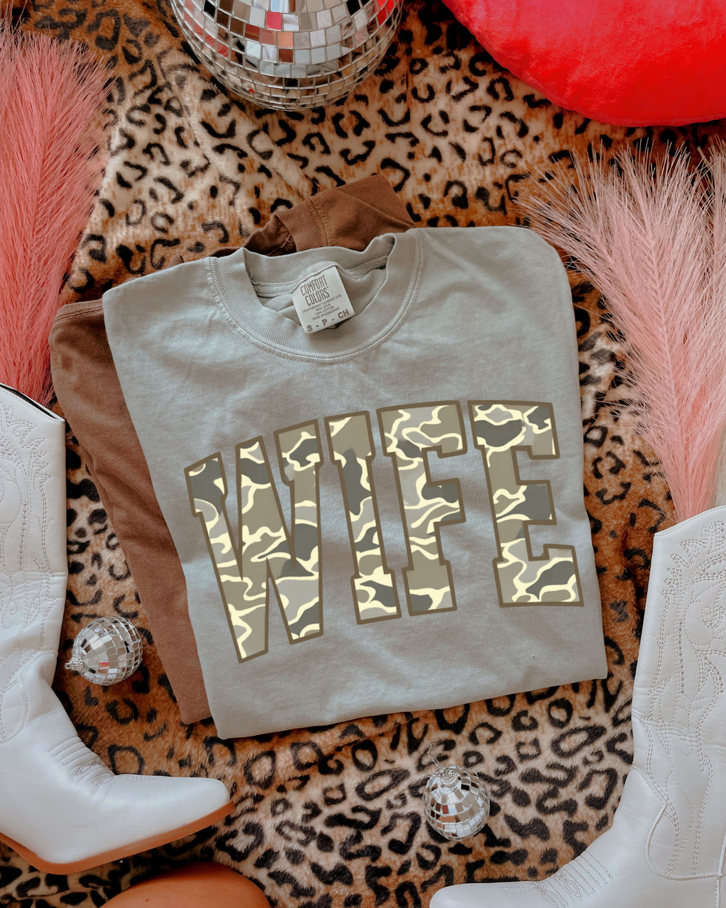 Camo Wife DTF Graphics
