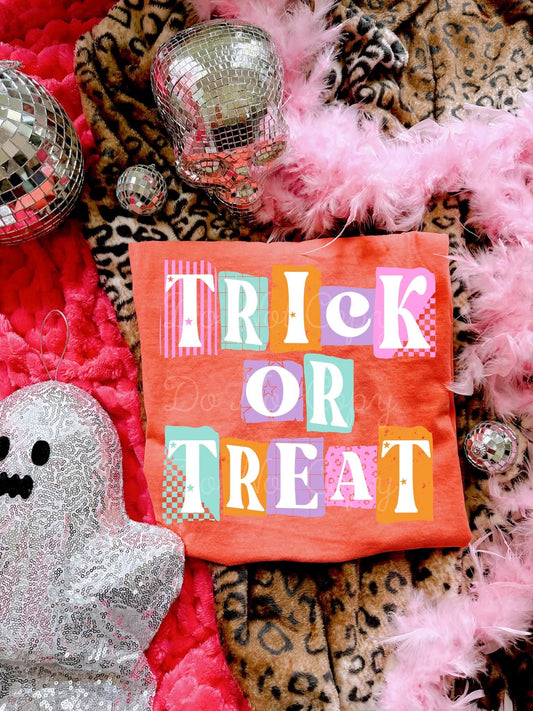 Trick Or Treat DTF Graphics