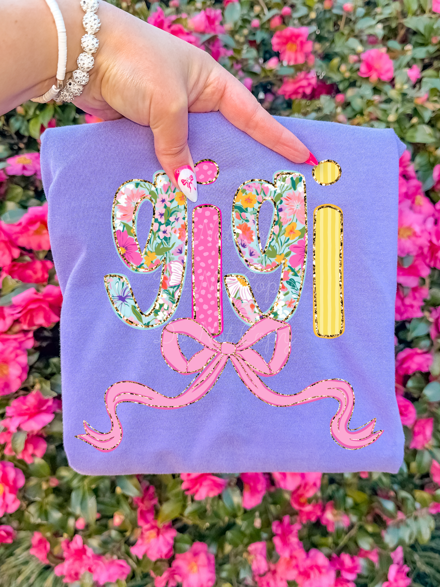 Floral Gigi DTF Graphics