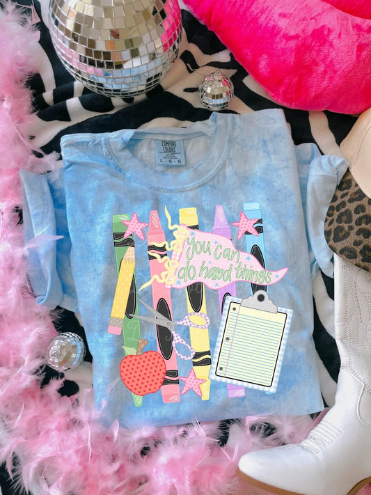 You Can Do Hard Things Color Blast DTF Graphics