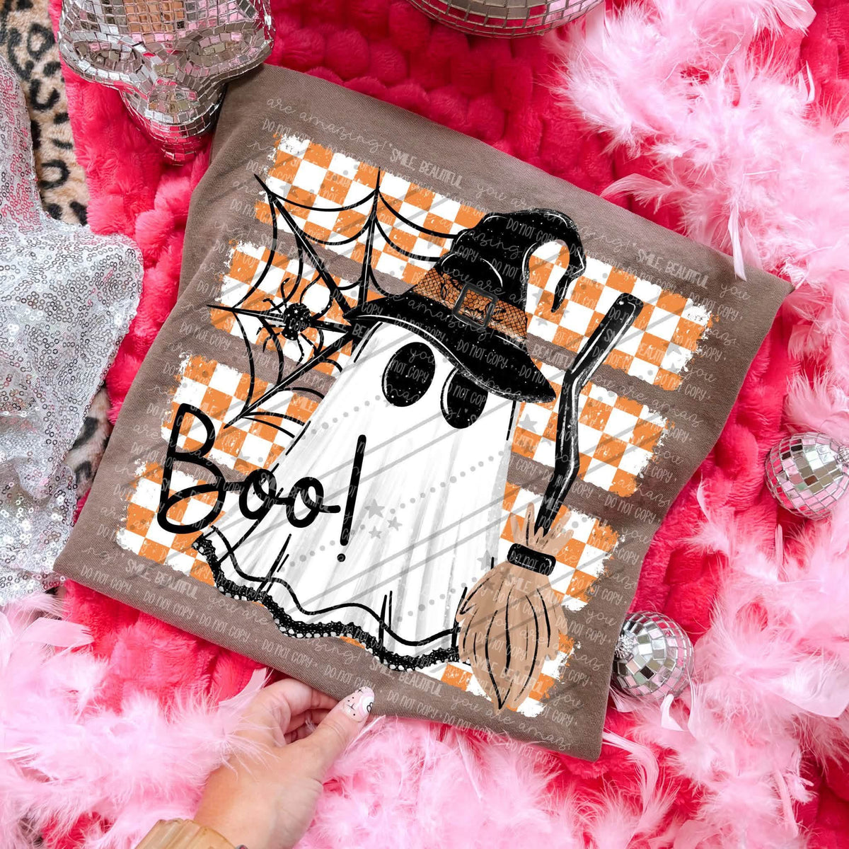 Boo Ghost DTF Graphics