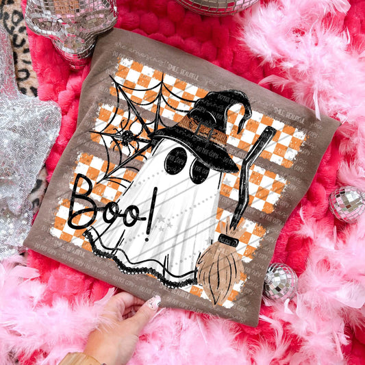Boo Ghost DTF Graphics
