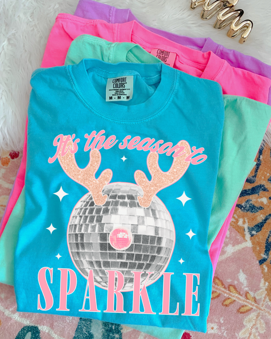 Tis The Season To Sparkle DTF Graphics