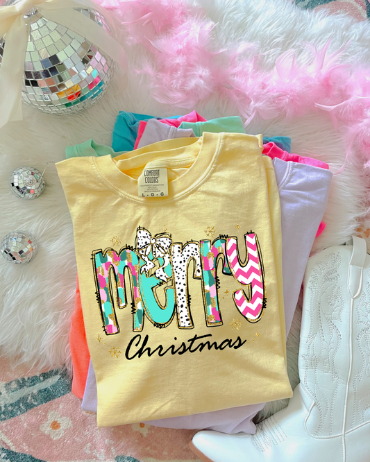 Merry Christmas DTF Graphics