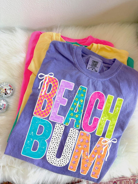 Beach Bum DTF Graphics