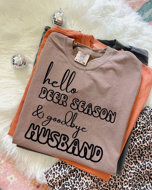 Hello Deer Season DTF Graphics