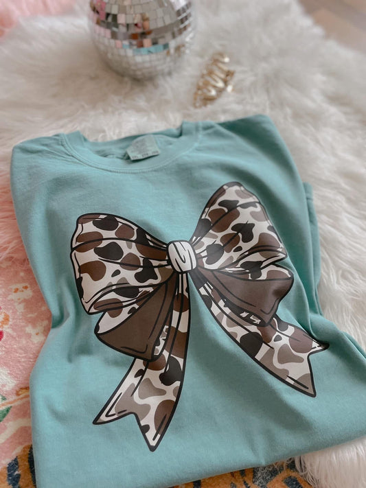 Duck Camo Bow DTF Graphics